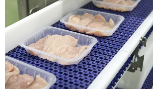Модульна стрічка Habasit для виробництва м'яса та морепродуктів